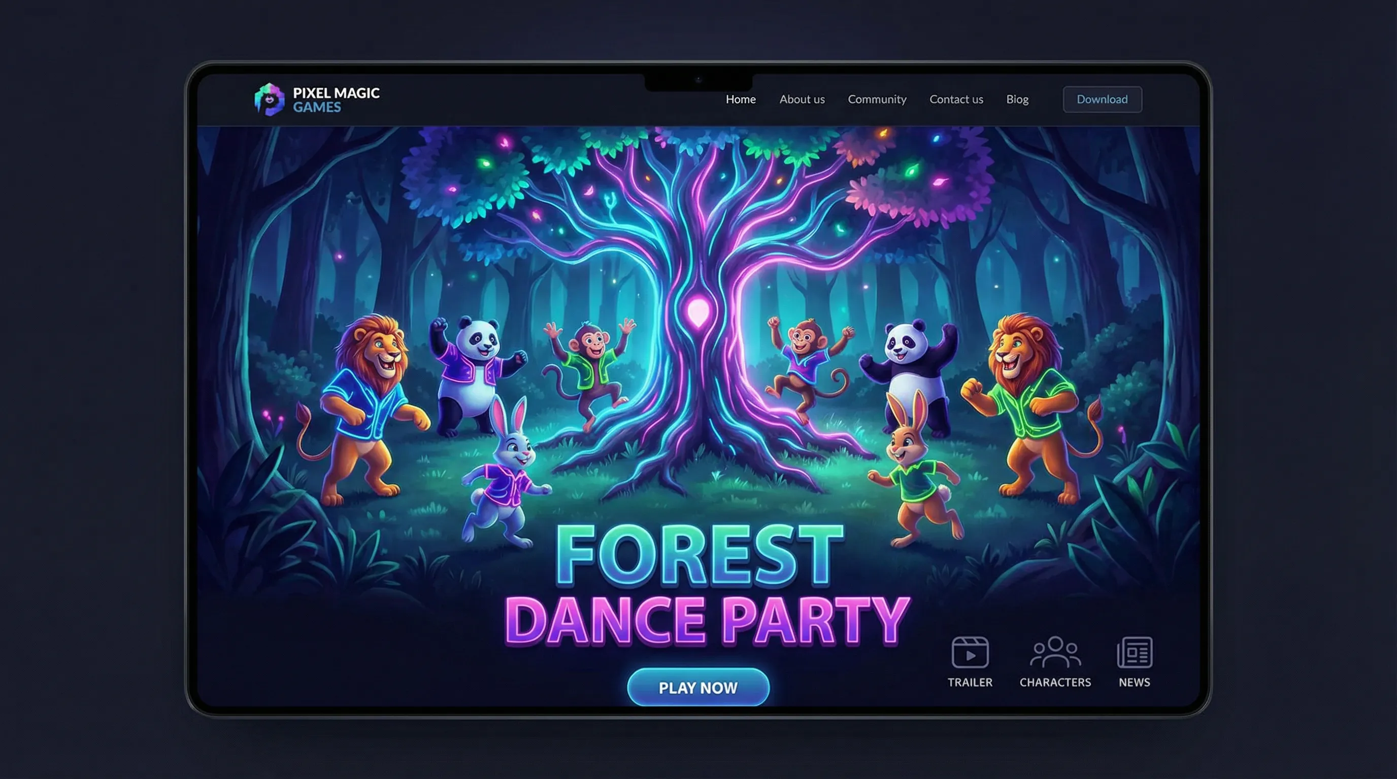 PG模拟器森林舞会模拟体验